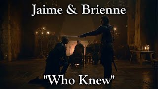 Jaime and Brienne - Who Knew - Game of Thrones @YuesWoman