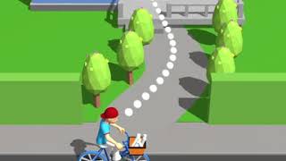 Paper Boy 3D Game Play | iOS screenshot 4