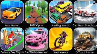 BMX Cycle, Offroad Runner, Car Wash Simulator, Race Master, Car Wash Makeover, Rush Xtreme....  screenshot 2