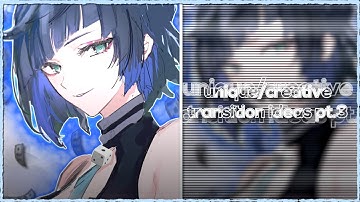 UNIQUE/CREATIVE TRANSITION IDEAS | PART 3 | AFTER EFFECTS