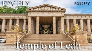 Temple of Leah Cebu City Philippines 🇵🇭 4K. FPV Drone fly 2024.