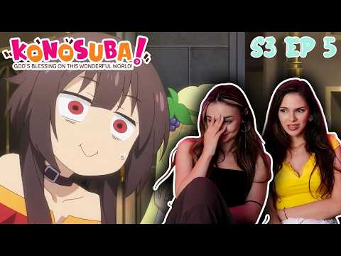 KonoSuba! Season 3 Episode 5 REACTION | Nefarious Friends for This Sheltered Princess! |