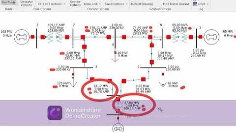 Simulación de Sistema de Flujo de Potencia con líneas DC. Power Wordl