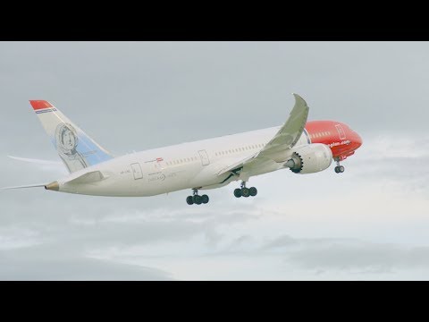 Video: Hvilket fly bruger Norwegian til transatlantiske ruter fra USA?