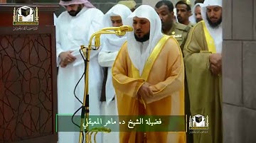 تلاوة خاشعة لفواتح {سورة النحل}  الشيخ ماهر المعيقلي ❤
