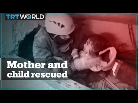 Earthquake in Turkey: Rescue teams save woman and child in Turkey’s quake-hit city