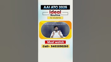 Crack AAI ATC 2025 with This Perfect Study Routine | AAI ATC Strategy | Career Wave