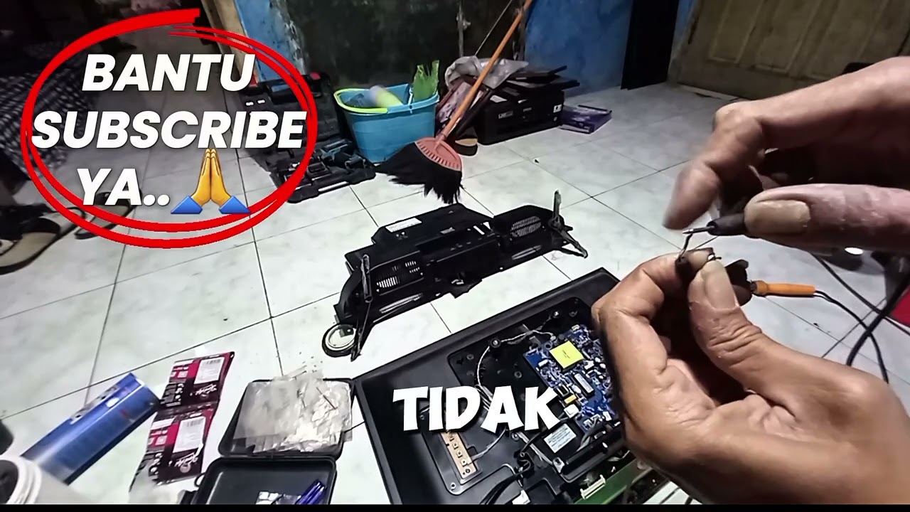 Polytron PLD 24T8511 tak ada suara & gambar