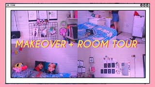 MAKEOVER KAMAR SEMPIT   ROOM TOUR (ARMY EDITION) mainly BTS | kamar aesthetic