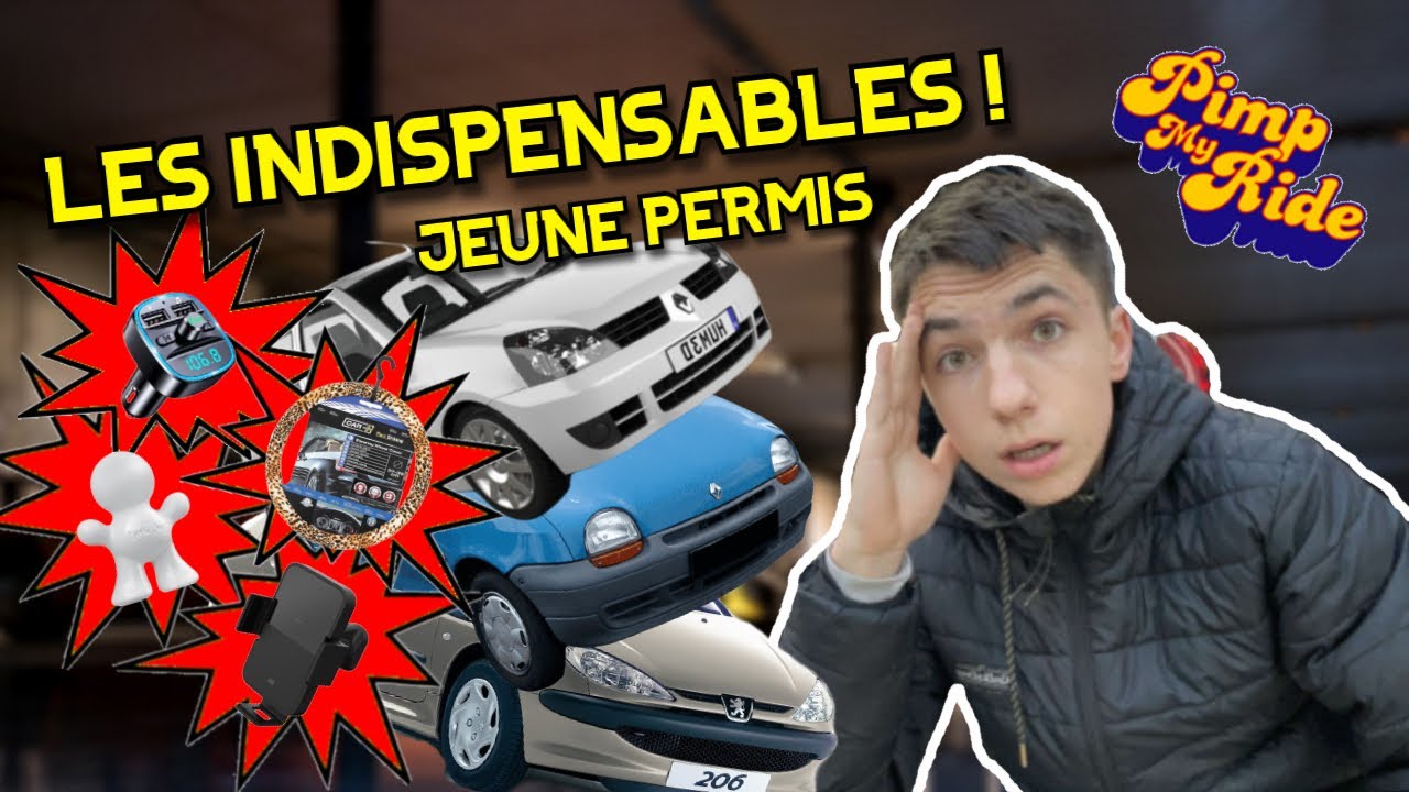 TOP 5 GADGETS pour jeune permis 🚗 #voiture #permis #peugeot