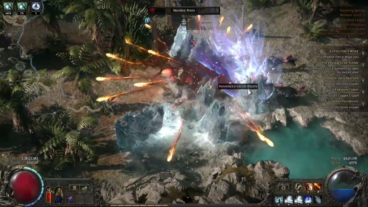 FREEZE THEM WITH FIRE! Path of exile 2 Titan Cold Build (Fun and cheap)