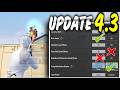 PUBG MOBILE Update 4.4🔥Best Settings &amp; sensitivity to Improve Headshort And Hip-Fire❌✅
