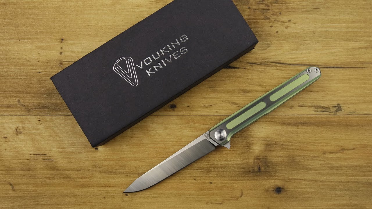 Vouking T04 от Stedemon, сталь m390 + полная разборка !!!