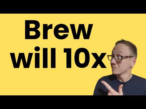 Video preview for Brew crypto review - $0.10 coin (currently under $0.01)