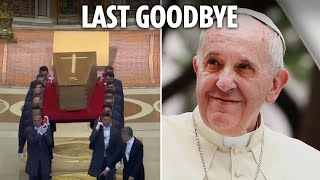 Pope Francis funeral LIVE: World leaders gather for Vatican mass