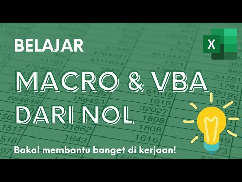 Video: Bagaimana cara menggunakan kode VBA di Word?