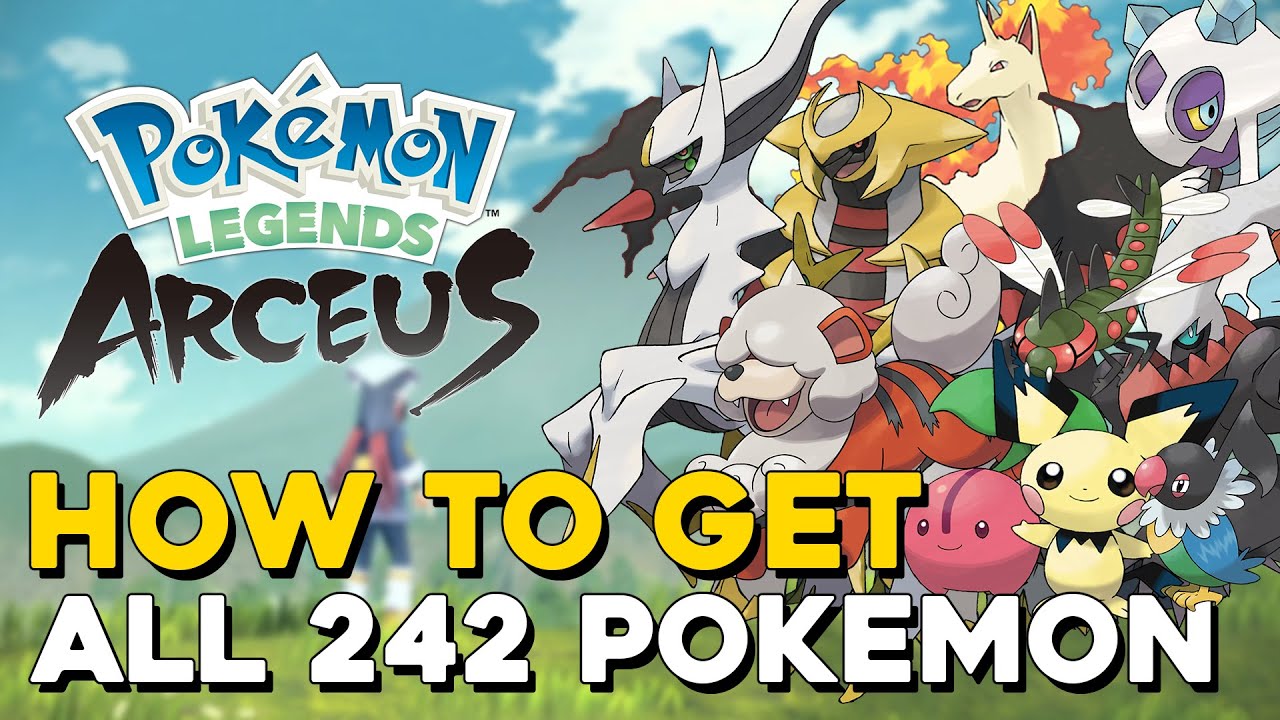 Pokemon Legends: Arceus Pokedex - All Entries