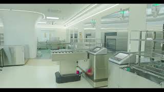 SEER SLAM AGVs/AMRs intralogistic automatic transportation in hospital