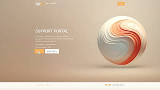 Introduction to the support portal in English