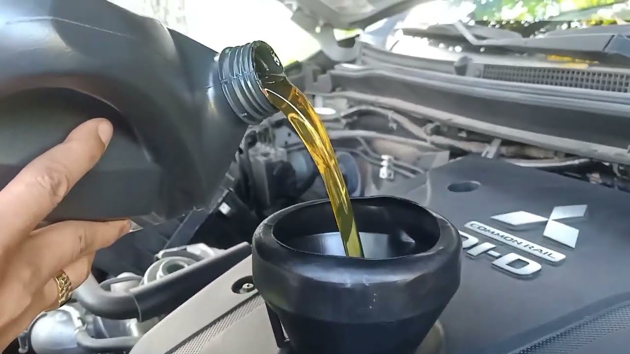 MITSUBISHI MONTERO SPORTS CHANGE OIL