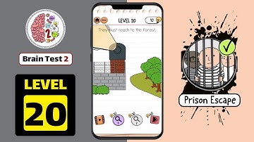 Brain Test 2 Prison Escape Level 20 Walkthrough