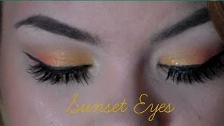 Summer Sunset Inspired Eye Tutorial