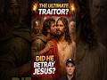 Judas Iscariot: The Black Ops Operation They Hid for 2,000 Years 🕵️ 📂 #rainmanvideos #history #facts