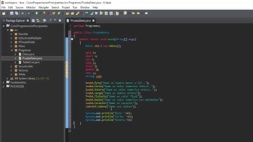 Tipos de Datos en Java Eclipse y como utilizarlos