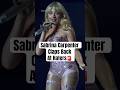 Sabrina Carpenter Claps Back at Haters #shorts #sabrinacarpenter
