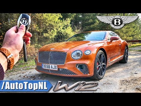 2019 Bentley Continental GT W12 REVIEW POV Test Drive on AUTOBAHN & ROAD by AutoTopNL