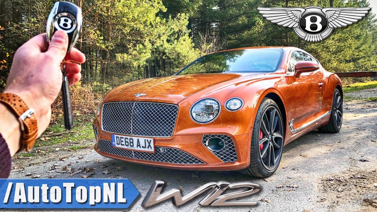 ⁣2019 Bentley Continental GT W12 REVIEW POV Test Drive on AUTOBAHN & ROAD by AutoTopNL