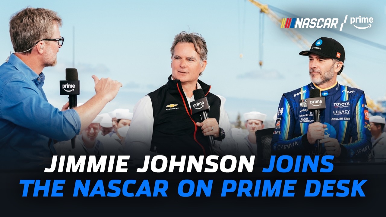Jimmie Johnson, Jeff Gordon and Dale Jr. talk legacy, memories, and giving back | NASCAR on Prime