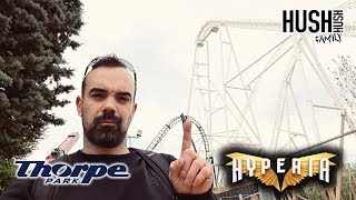 Thorpe Park on a QUIET DAY Vlog & Hyperia TESTING!