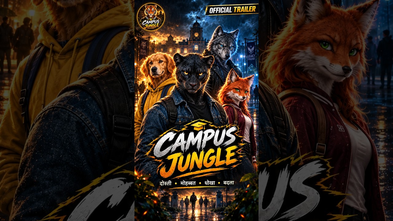 CAMPUS JUNGLE 🐆🔥 | Official Trailer | Dosti, Mohabbat & Dhokha poster
