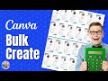 Canva Bulk Create + Ai Surprise!!