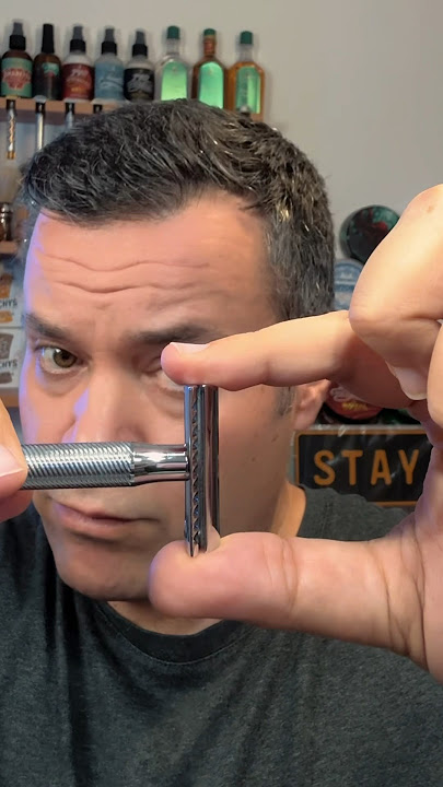 Gillette King C | Montare la Lametta e Serrare il Rasoio di Sicurezza Gillette #rasaturatradizionale