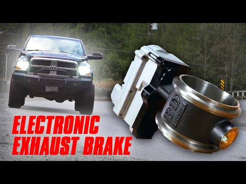 Increase your towing confidence with BD Diesel's Electronic Exhaust Brake