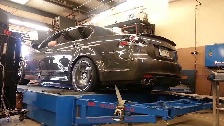 09 Pontiac G8 GT Dyno Pull, Intake, exhaust and tune