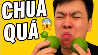 “Ăn liền 2 trái chanh – nhăn mặt muốn xỉu 🤯🍋”