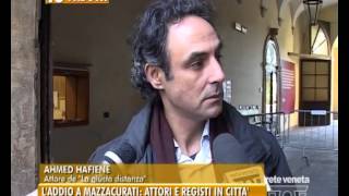 25/01/2014-L'ADDIO A MAZZACURATI: ATTORI E REGISTI IN CITTA'