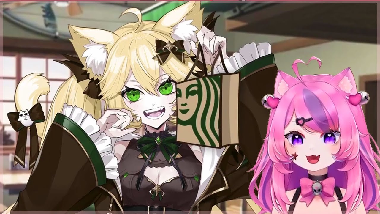 Ironmouse Reacts to VTubers working in Fast Food Chains