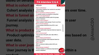 Product Analyst Top 10 Product Thinking Interview Questions &amp; Answers