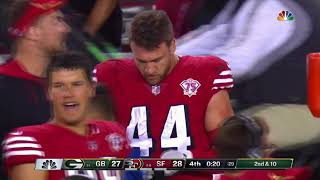 NBC Sunday Night Football l Packers vs. 49'ers l Final 2 Minutes
