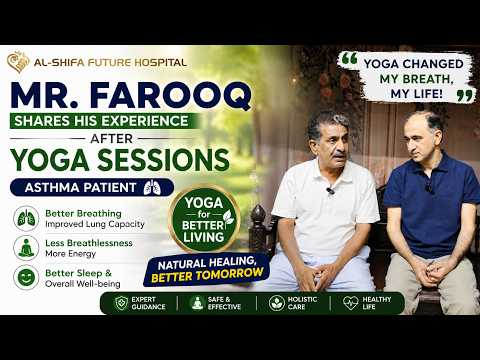 Mr Farooq feedback after some yoga sessions || Asthma patient || Yoga || Relief
