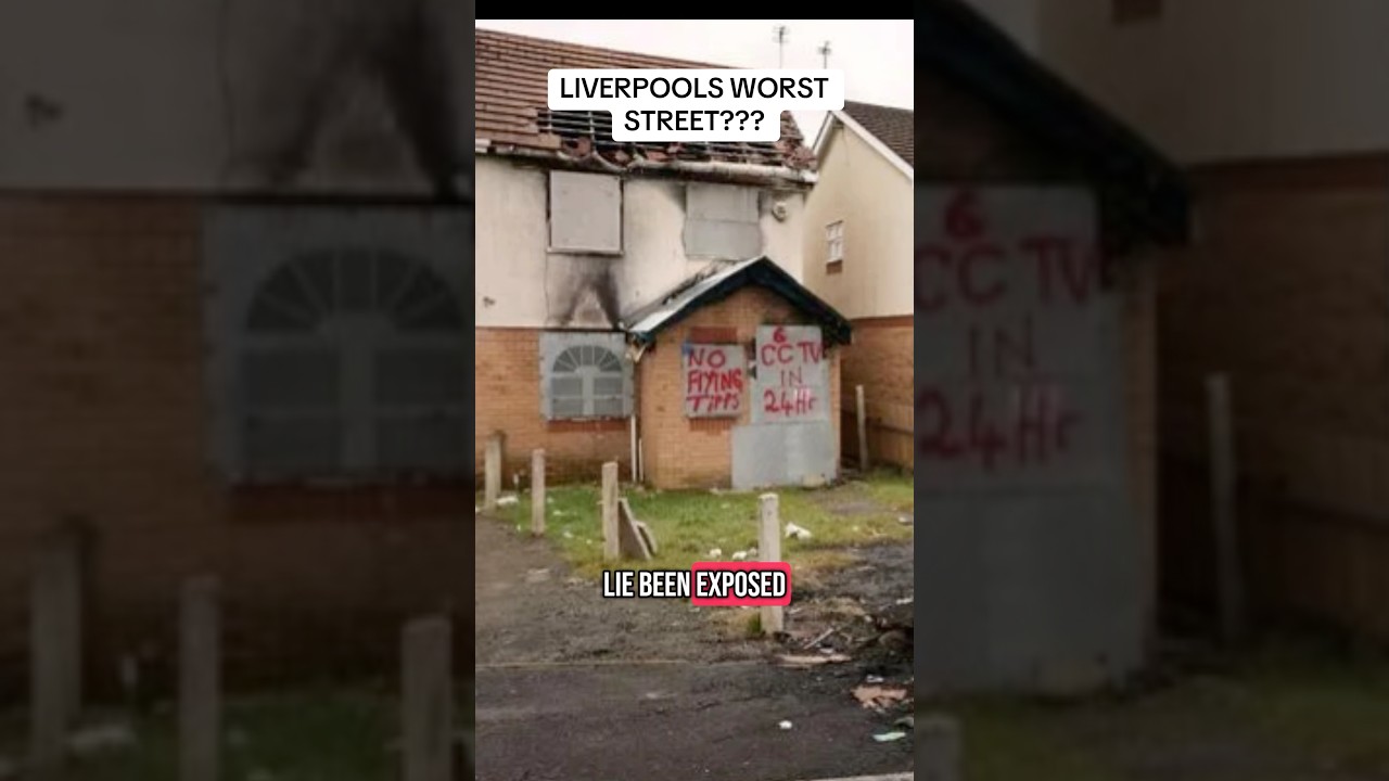 LIVERPOOL WORST STREET COUNCIL ESTATE 