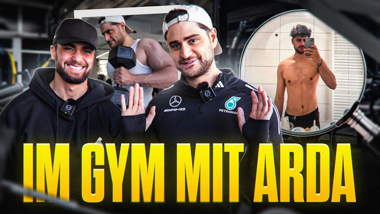 MEINE TRANSFORMATION!💪🏼 SO habe ich aufgebaut🏋🏻 mit @ardasaatci1357