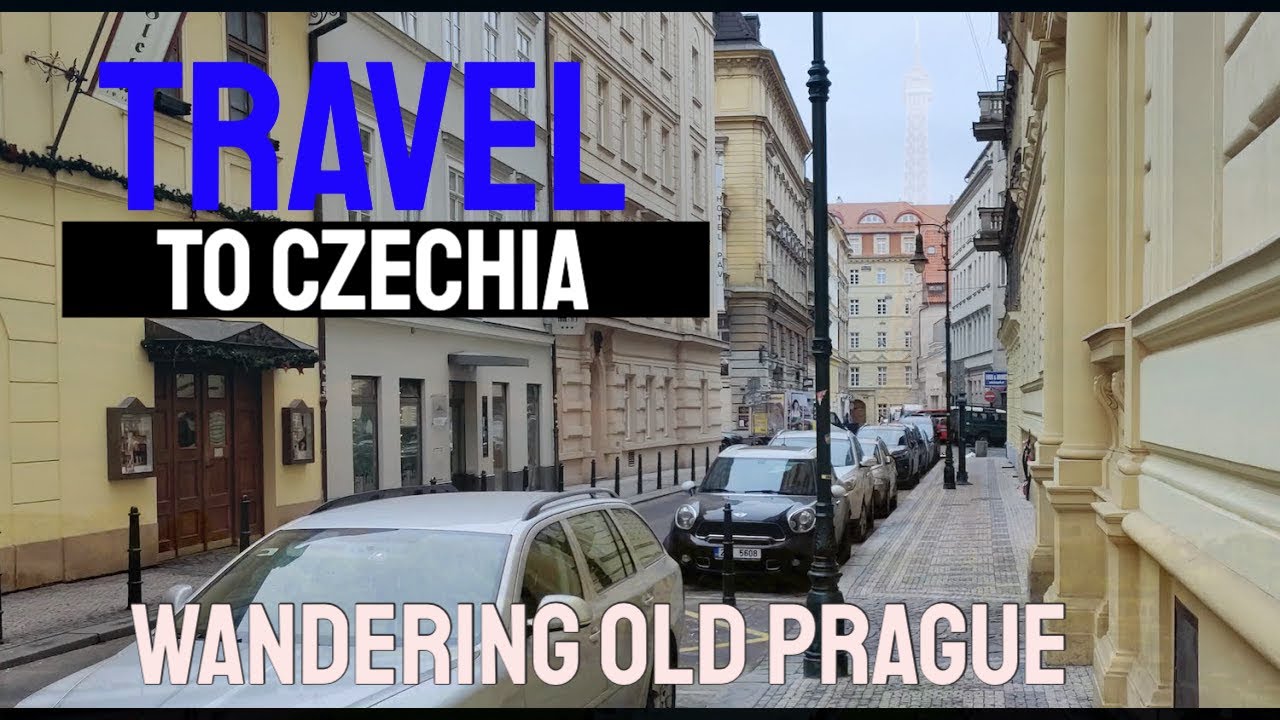 Путешествие в Чехию-Прогулка по Старой Праге-4K-2023