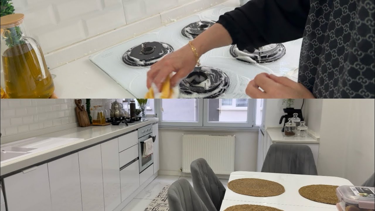 PAZAR RUTİNİ |KAHVALTI SONRASI MUTVAK TEMİZLİĞİ &AKŞAM YEMEĞİ 