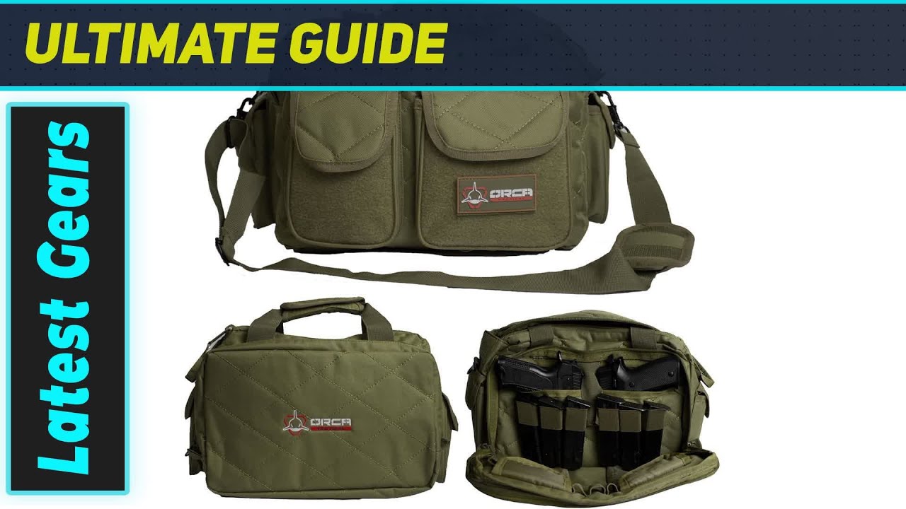 Best Compact Range Bag? Orca Tactical Handgun Bag