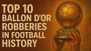 Top 10 Ballon d’Or Robberies in Football History #ronaldo #messi